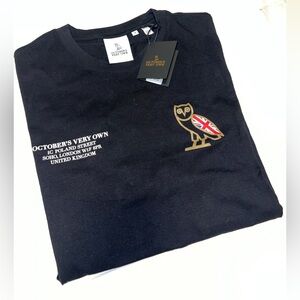 OVO UK London Owl T-Shirt Black